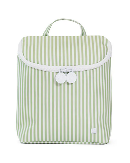 TRVL Take Away Insulated Lunch Bag - Pimlico Stripe Sage