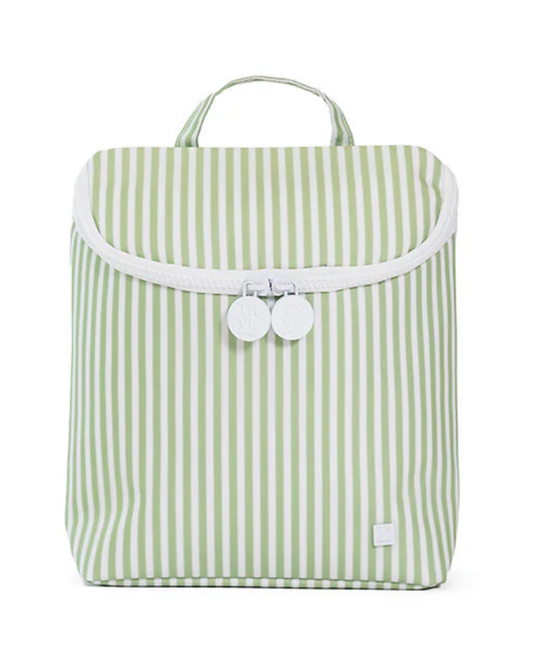 TRVL Take Away Insulated Lunch Bag - Pimlico Stripe Sage