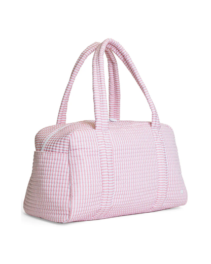 TRVL Quilted Grande Duffel - Pimlico Stripe Dusty Rose