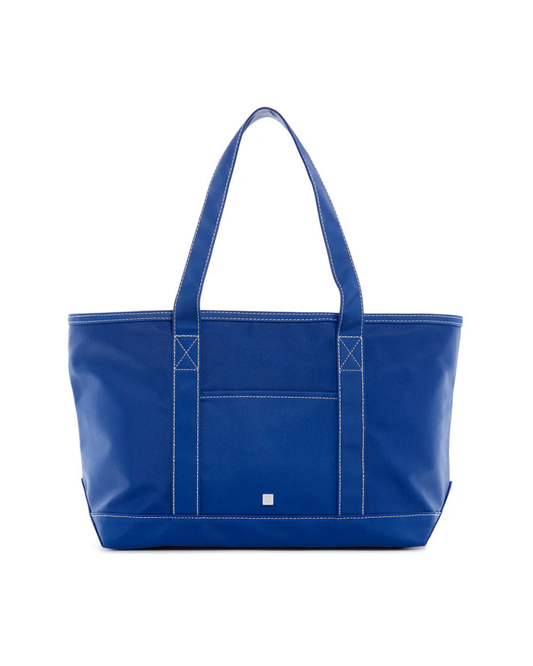 TRVL Medium Tote - Coated Canvas Blue Bell