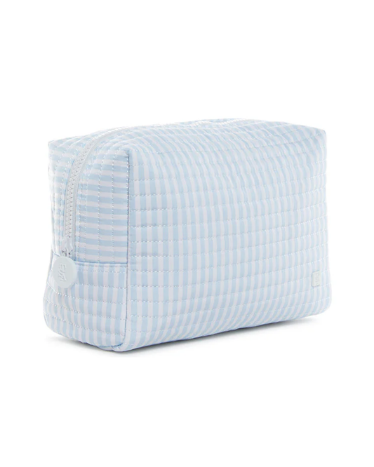 TRVL Quilted Everyday Bag - Pimlico Stripe Blue