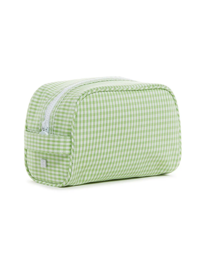 TRVL Stow It Dopp Bag - Gingham Leaf