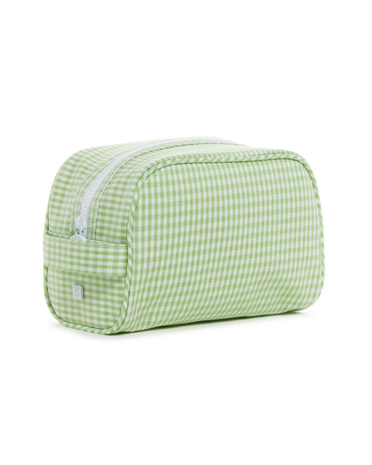 TRVL Stow It Dopp Bag - Gingham Leaf