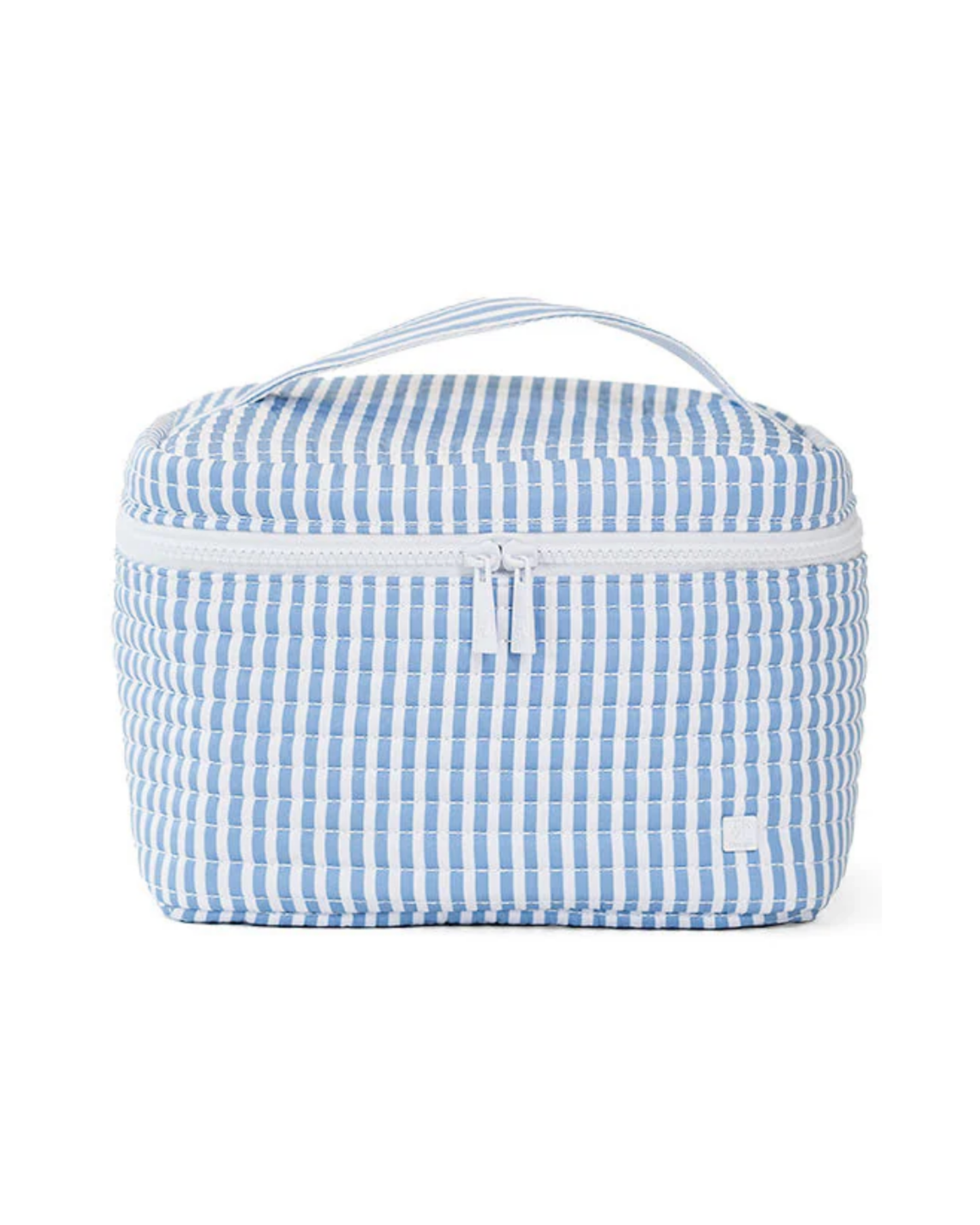 TRVL Quilted Train Set - Pimlico Stripe Chambray