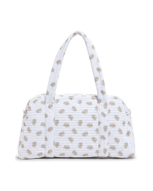 TRVL Quilted Grande Duffel - Teddy Bear