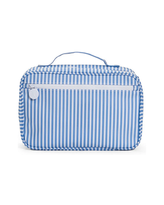 TRVL Bundle Up Hanging Toiletry Bag - Pimlico Stripe Chambray