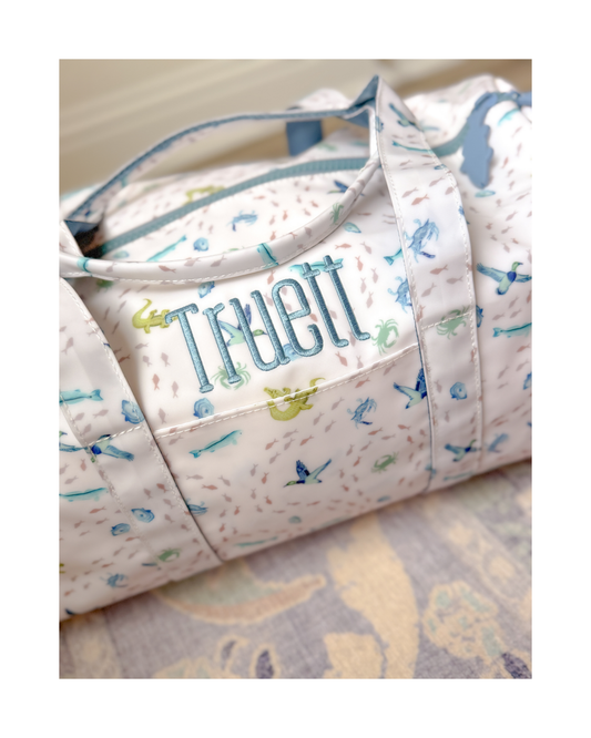 TRVL Weekender Duffel Bag - Coastal Tides