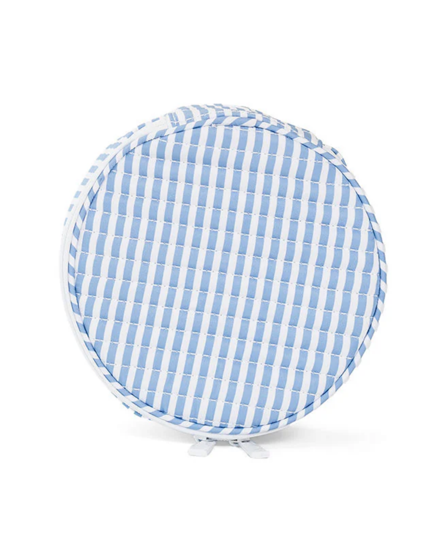 TRVL Quilted Jewel Round - Pimlico Stripe Chambray