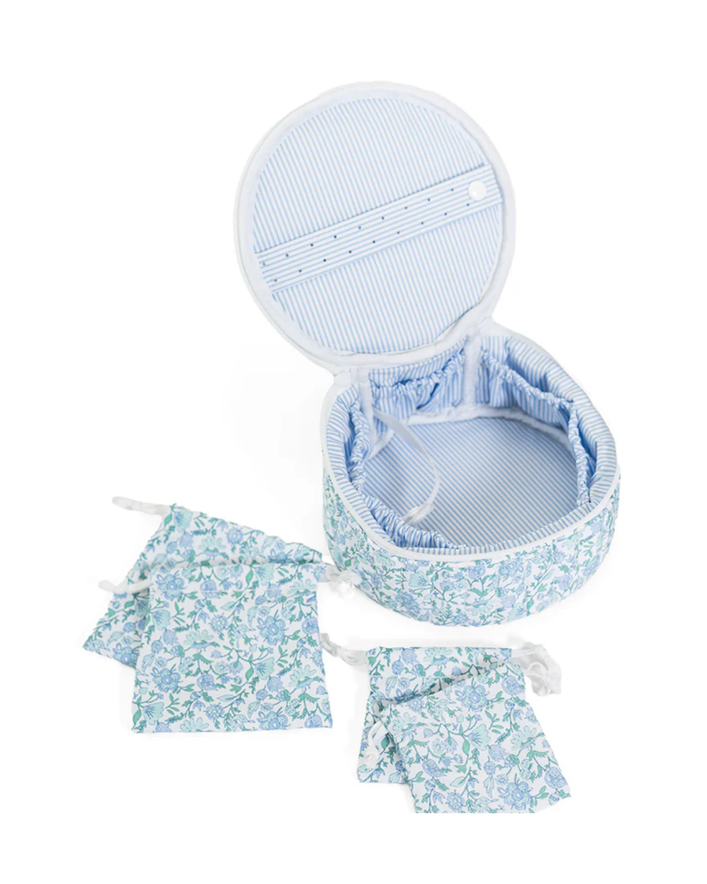 TRVL Quilted Jewel Round - Hamptons Floral