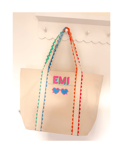 Ame & Lulu - Colorful Beach Tote