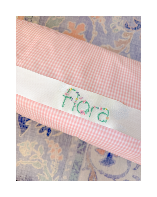 TRVL Nap Mat - Gingham Taffy Print