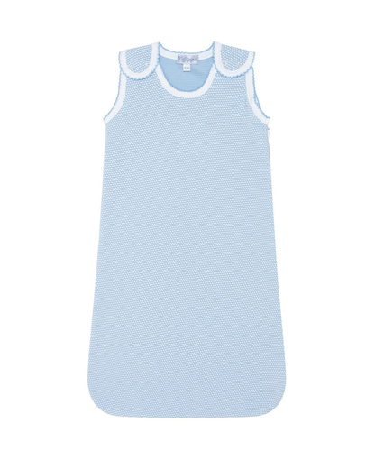 Blue Bubble Zipper Sleep Sack