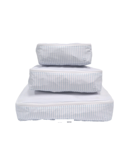 TRVL Packing Cubes - Pimlico Stripe Blue