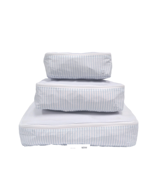 TRVL Packing Cubes - Pimlico Stripe Blue