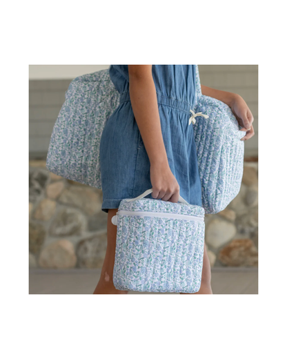 TRVL Quilted Go Go Insulated Lunch Bag - Hamptons Floral
