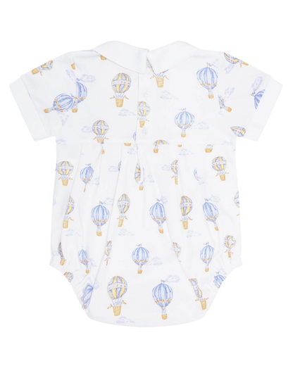 Blue Balloons Print Bubble