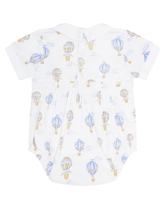Blue Balloons Print Bubble