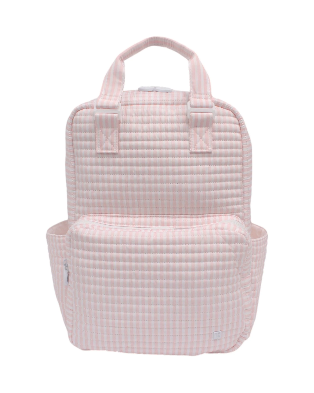 TRVL Quilted All You Need Diaper Bag - Pimlico Stripe Pink