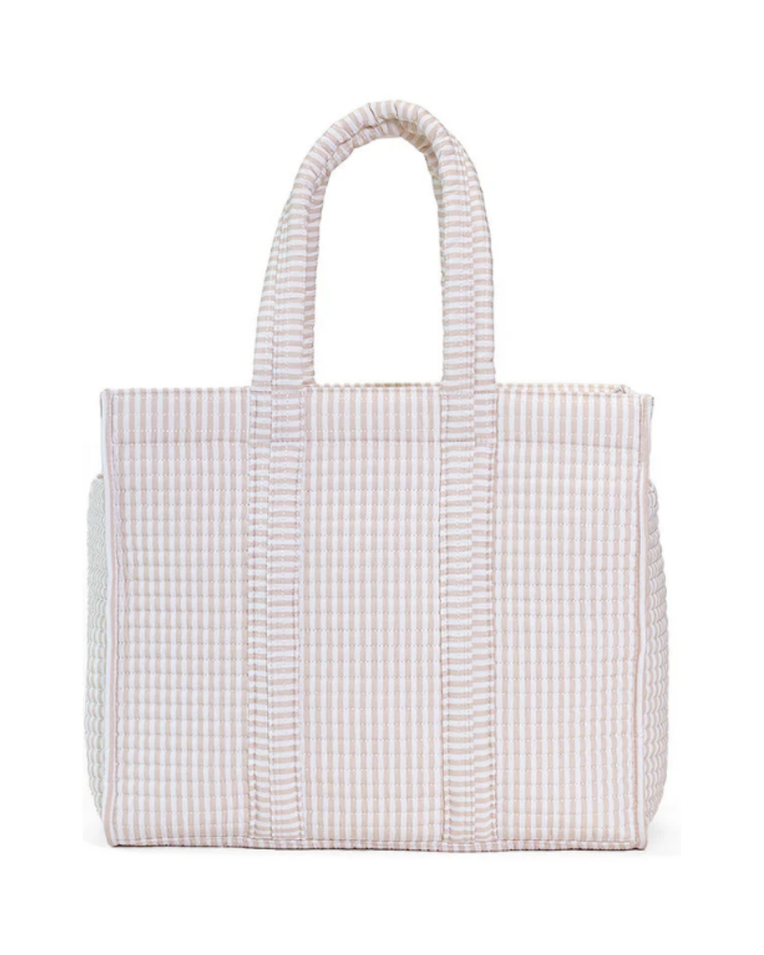 TRVL Quilted Go Go Tote - Pimlico Stripe Sand