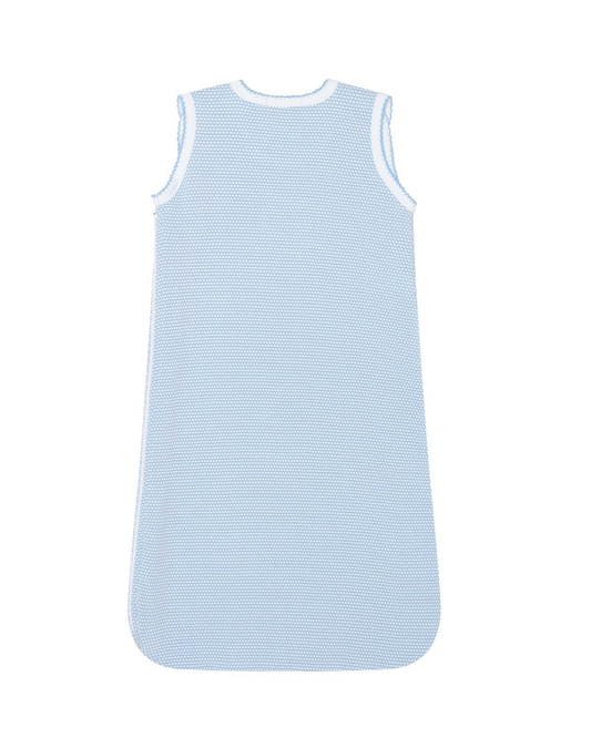 Blue Bubble Zipper Sleep Sack
