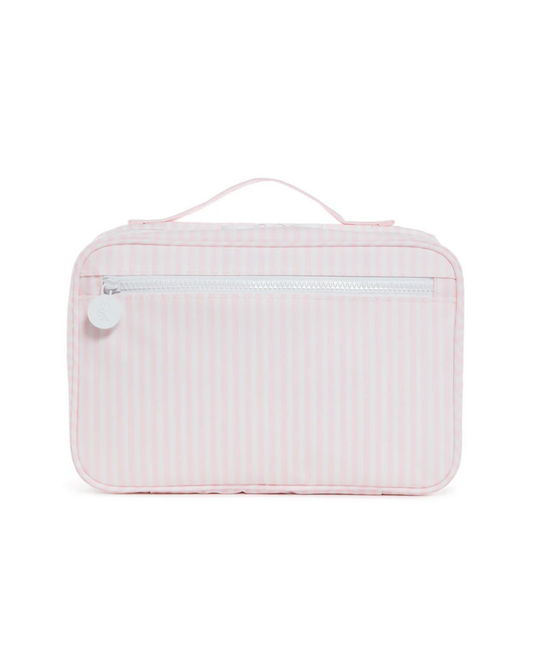TRVL Bundle Up Hanging Toiletry Bag - Pimlico Stripe Pink