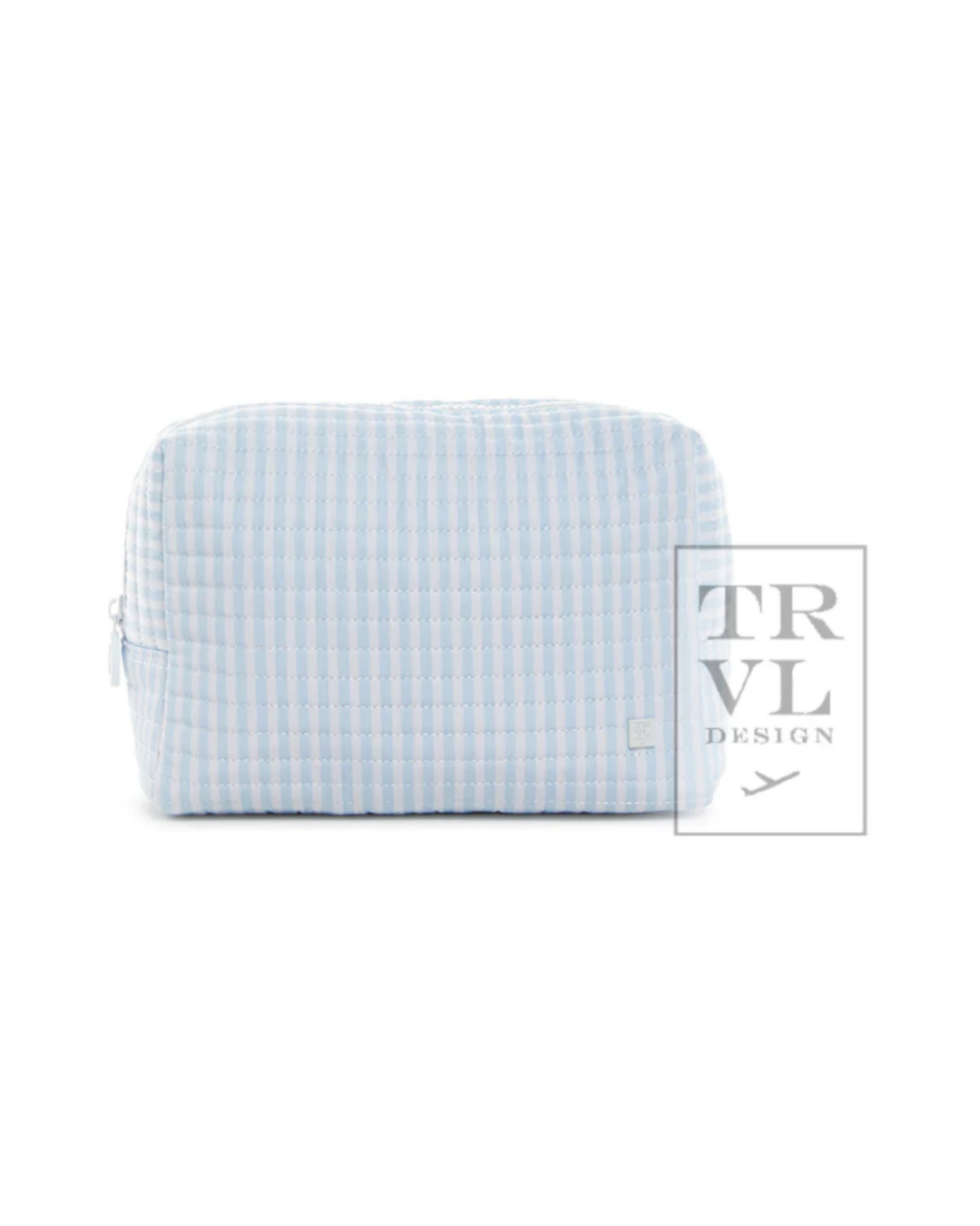 TRVL Quilted Everyday Bag - Pimlico Stripe Blue