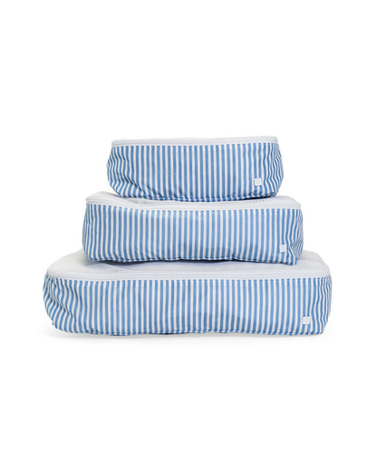 TRVL Packing Cubes - Pimlico Stripe Chambray