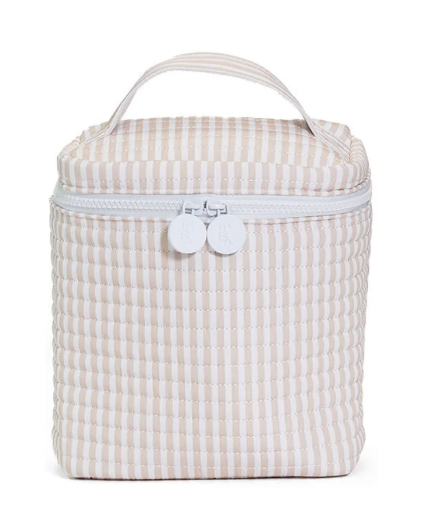 TRVL Quilted Go Go Insulated Lunch Bag - Pimlico Stripe Sand