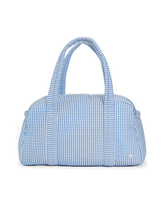 TRVL Quilted Grande Duffel - Pimlico Stripe Chambray
