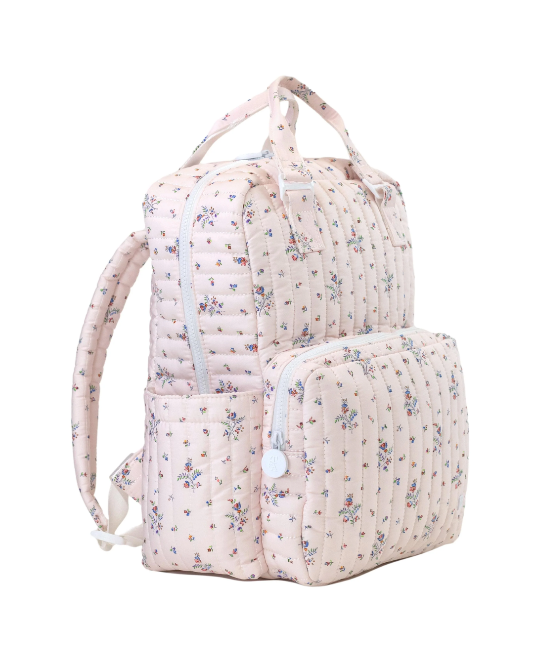 TRVL Quilted All You Need Diaper Bag - Fleurie
