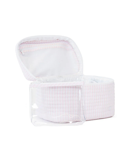TRVL Quilted Train Set - Pimlico Stripe Pink