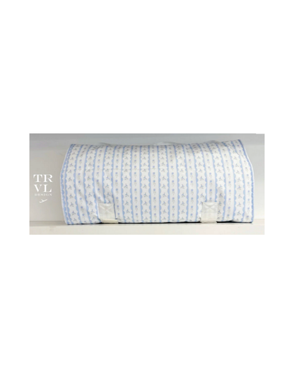 TRVL Nap Mat - Ribbon Floral Blue