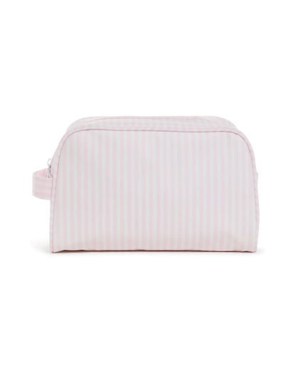 TRVL Stowaway Toiletry Bag - Pimlico Stripe Pink