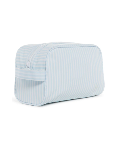 TRVL Stowaway Toiletry Bag - Pimlico Stripe Blue