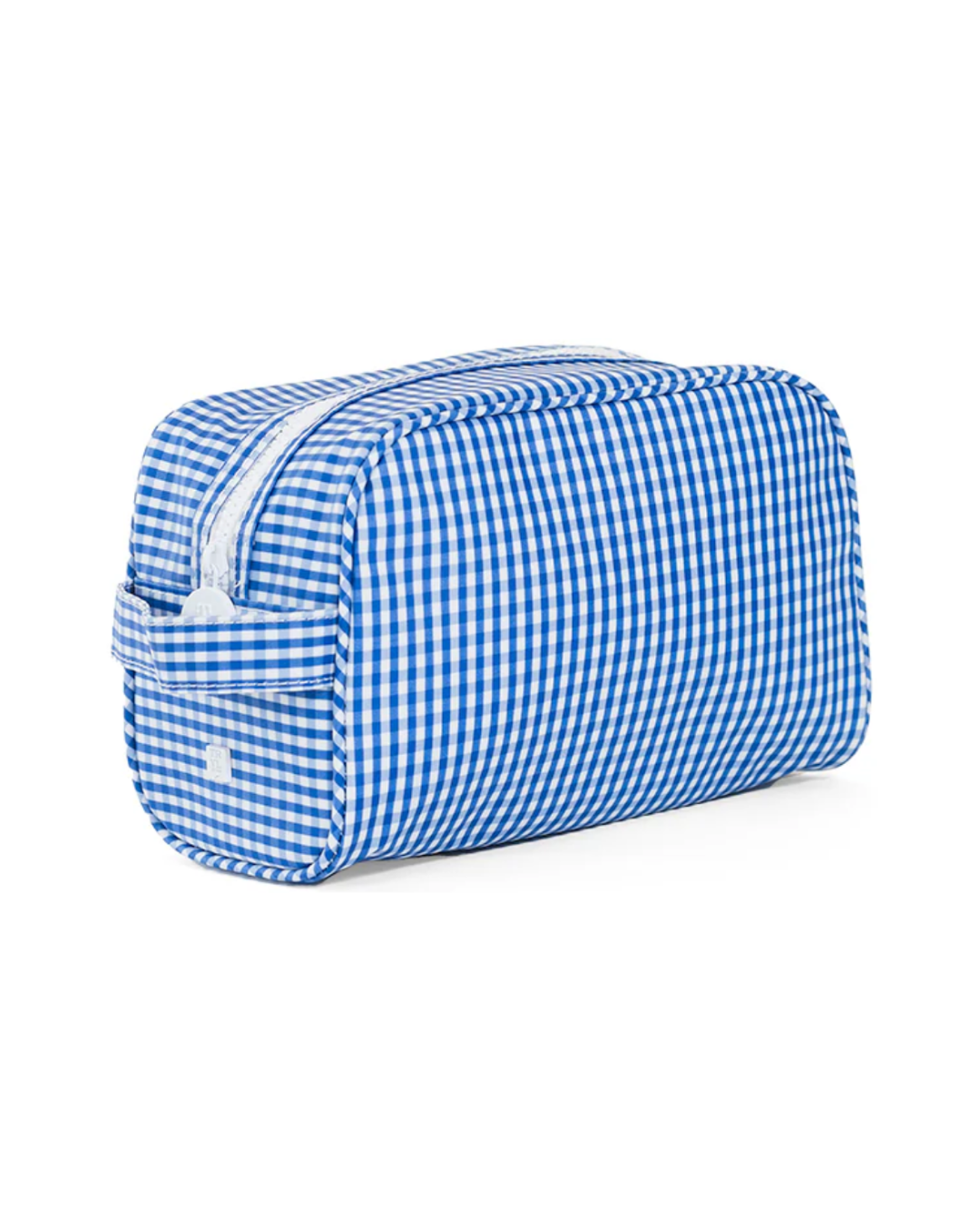 TRVL Stowaway Toiletry Bag - Gingham Royal