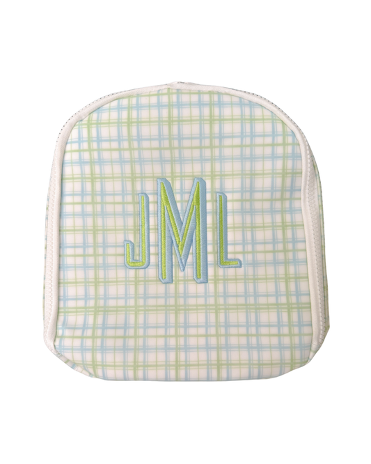 TRVL Bring It Lunch Bag - Classic Plaid Green