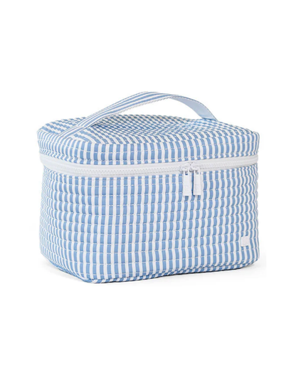 TRVL Quilted Train Set - Pimlico Stripe Chambray