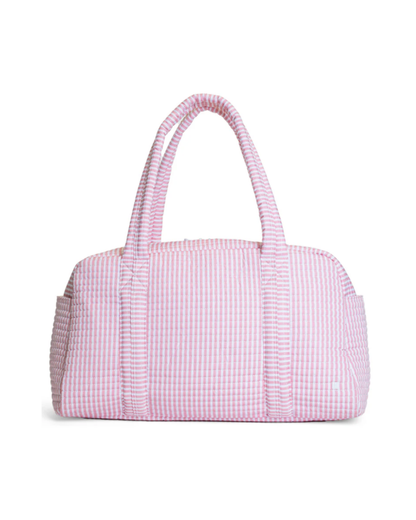TRVL Quilted Grande Duffel - Pimlico Stripe Dusty Rose