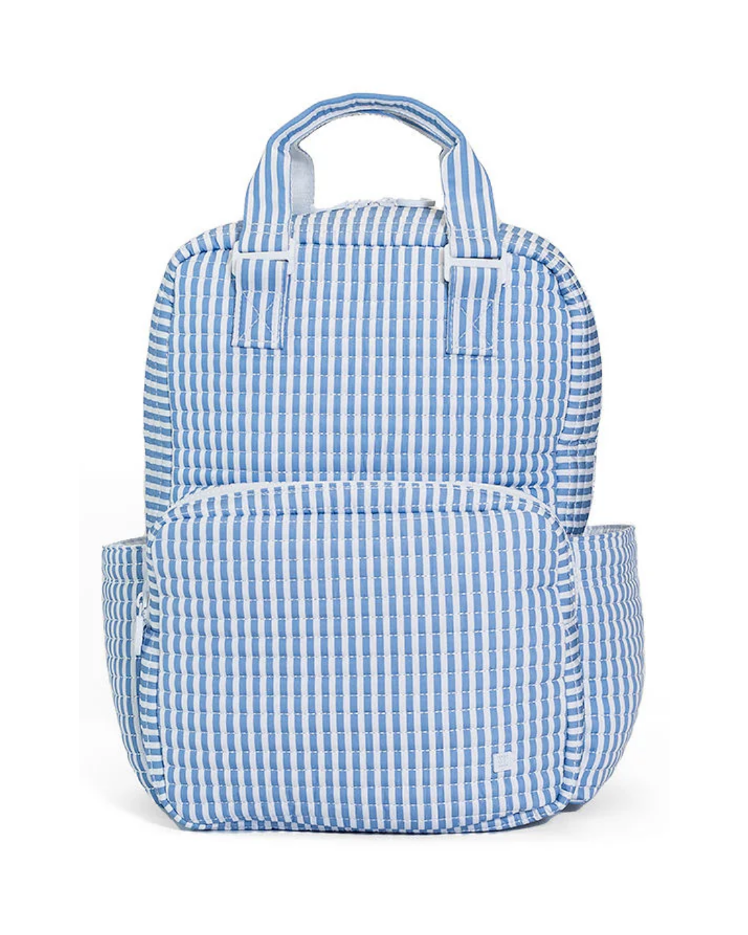 TRVL Quilted All You Need Diaper Bag - Pimlico Stripe Chambray