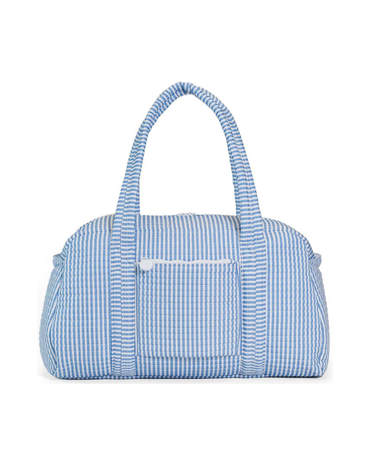 TRVL Quilted Grande Duffel - Pimlico Stripe Chambray