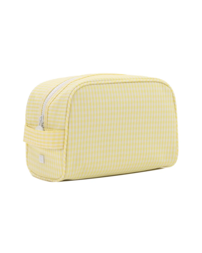 TRVL Stow It Dopp Bag - Gingham Buttercup