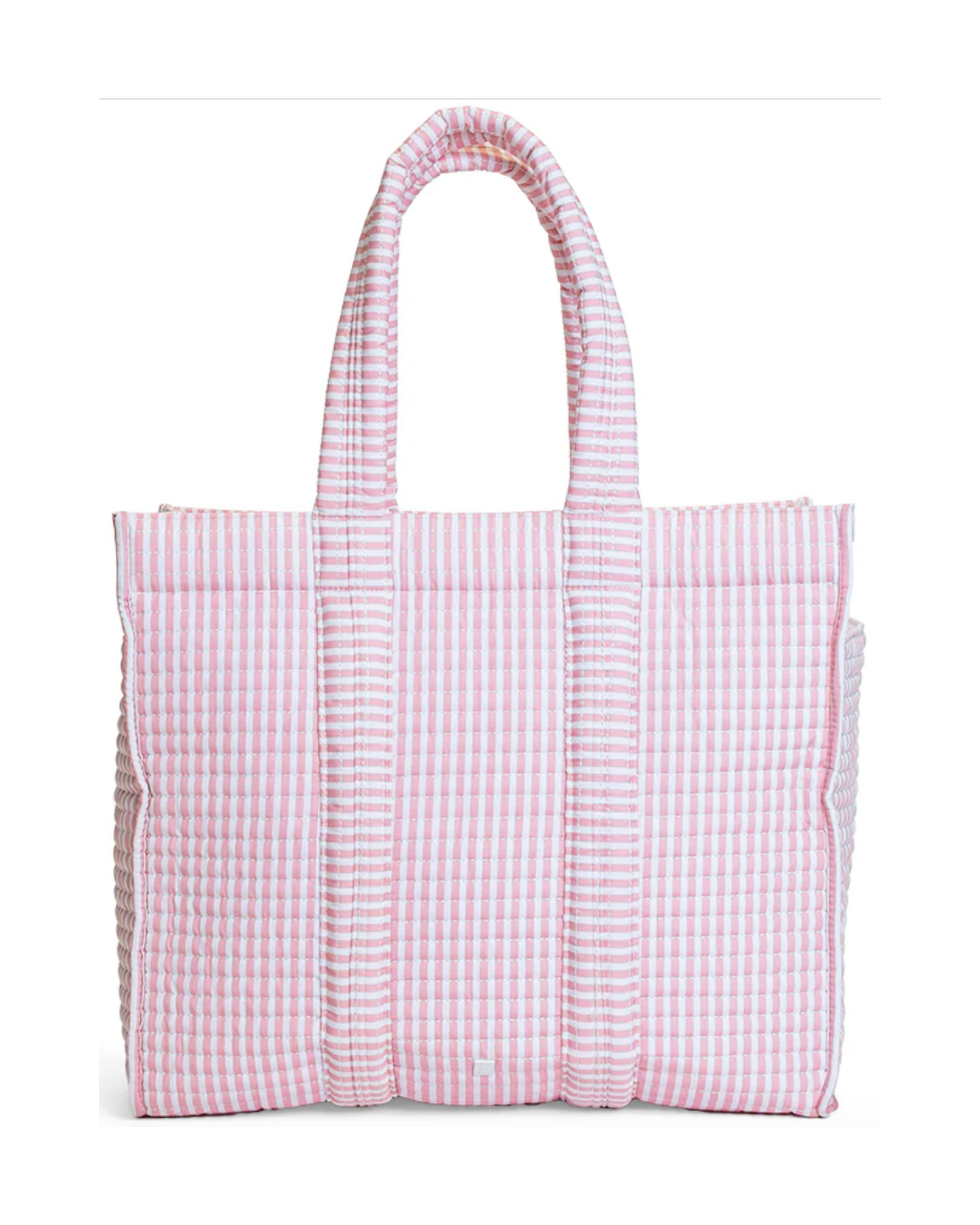 TRVL Quilted Go Go Tote - Pimlico Stripe Dusty Rose