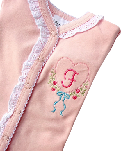 Baby Lace Footie