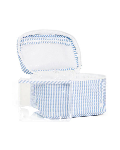 TRVL Quilted Train Set - Pimlico Stripe Chambray