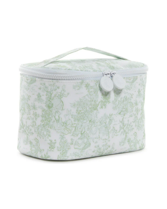 TRVL Kit Case - Bunny Toile Green