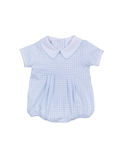 Peek-A-Boo Wishes Collared Bubble - Light Blue