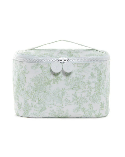 TRVL Kit Case - Bunny Toile Green