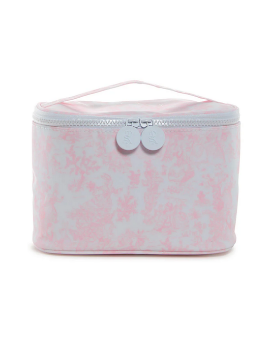 TRVL Kit Case - Bunny Toile Pink