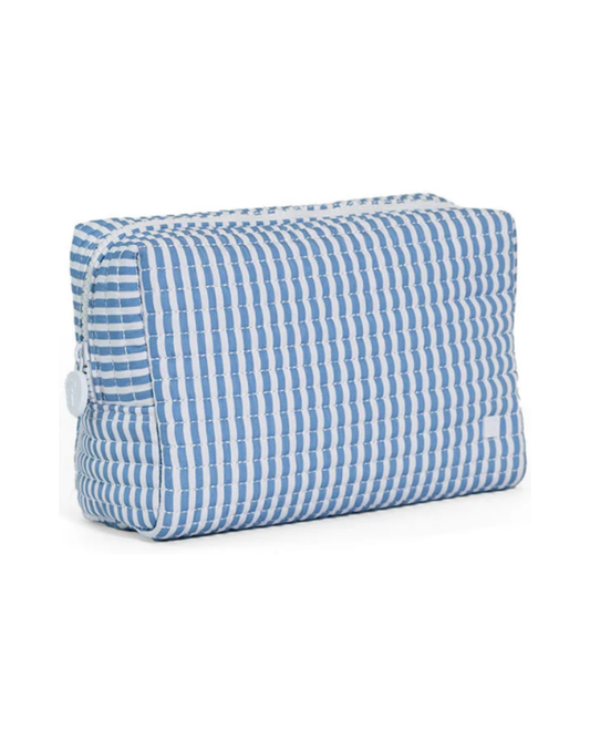 TRVL Quilted Everyday Bag - Pimlico Stripe Chambray
