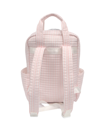 TRVL Quilted All You Need Diaper Bag - Pimlico Stripe Pink